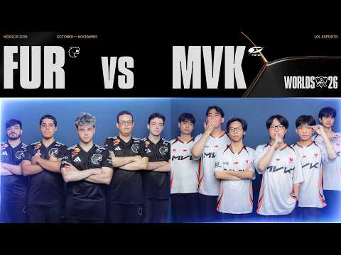 FUR vs MVK | WORLDS 2026 | Play Ins Day 1