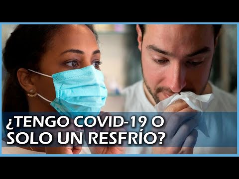 ¿Tengo COVID-19 o resfriado? Identifica los síntomas  #MundoSalud