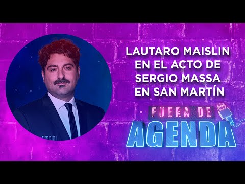 FUERA DE AGENDA | SERGIO MASSA encabezó un ACTO junto a  KICILLOF y KATOPODIS en SAN MARTÍN