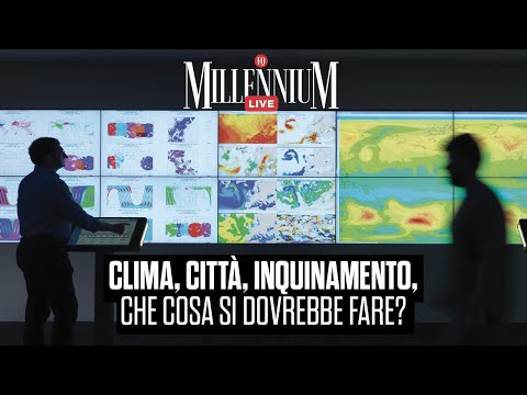 Millennium Live, clima, città, inquinamento: che cosa si dovrebbe fare?