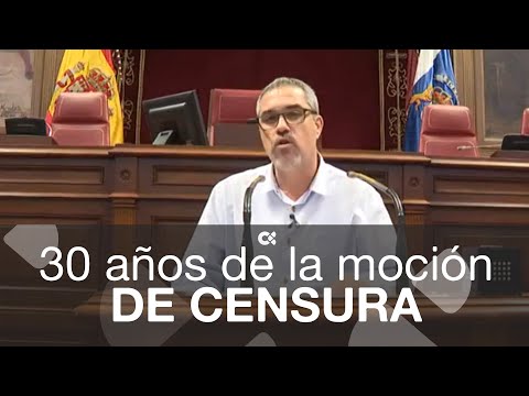 La moción de censura que cambió la historia en la política canaria