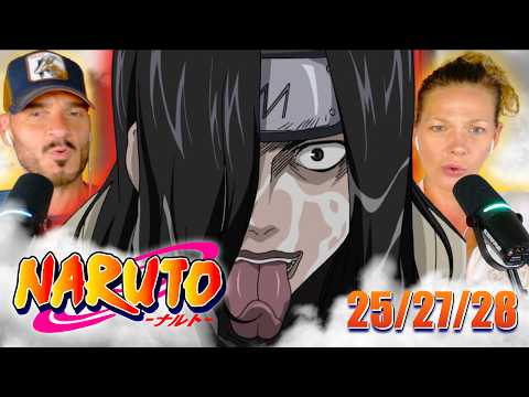 FIRST TIME WATCHING NARUTO Ep 25/27/28 REACTION & DISCUSSION
