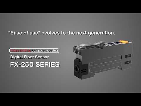 “Ease of use” evolves to the next generation. Digital Fiber Sensor with Organic EL Display FX-250