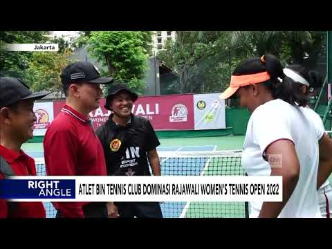 Atlet BIN Tennis Club Dominasi Rajawali Women's Tennis Open 2022 - Right Angle