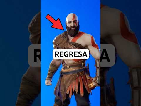 LA SKIN DE KRATOS REGRESA A FORTNITE!? GOD OF WAR REGRESA! #shorts #fortnite