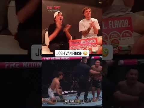 Joshua Van always brings it 😮‍💨 #ufc331