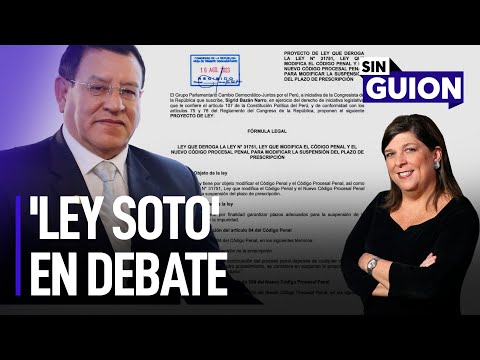 'Ley Soto' en debate y los líos de Acción Popular | Sin Guion con Rosa María Palacios