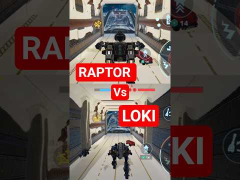 Raptor vs Loki Speed Test || War Robots WR