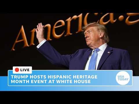 Live: Trump hosts Hispanic Heritage Month event at the White House
