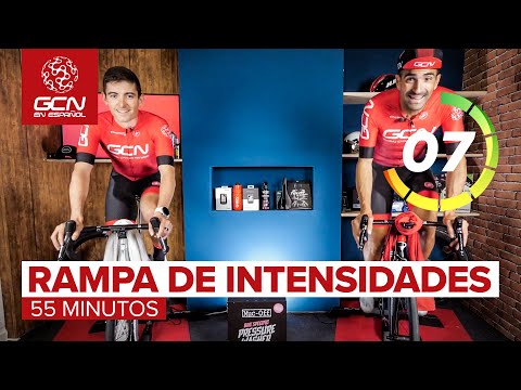 Trabajo En El Rodillo Con Variedad De Intensidades | Sesion Rodillo 55 Min