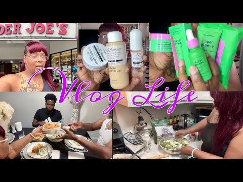 Vlog | New Dollar Tree Haul, Trader Joe’s, Cooking + Family Meal 🎀