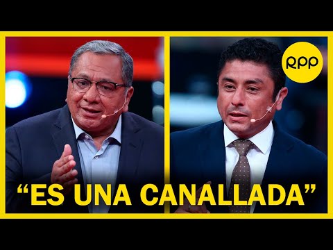 Es una canallada: Carlos Anderson sobre moción de censura contra María del Carmen Alva