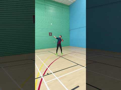 Full court drill #badminton #badmintongame #badmintonlovers