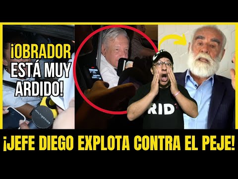 ¡PENDEJEAN a OBRADOR! ¡El JEFE DIEGO EXPLOTA CONTRA el MACUSPANO y SHEINBAUM! | Compilación #443