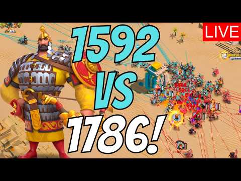 1592 vs 1786 - Osiris League Matches | Rise of Kingdoms