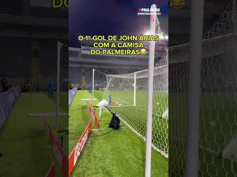 PRIMEIRO GOL DO JOHN ARIAS PELO PALMEIRAS!!!