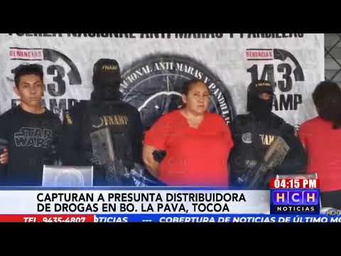 Capturan a La Sara supuesta encargada de distribuir #droga en Tocoa, Colón