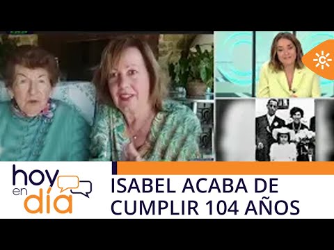 Hoy en día | Felicitamos a Isabel por sus 104 años