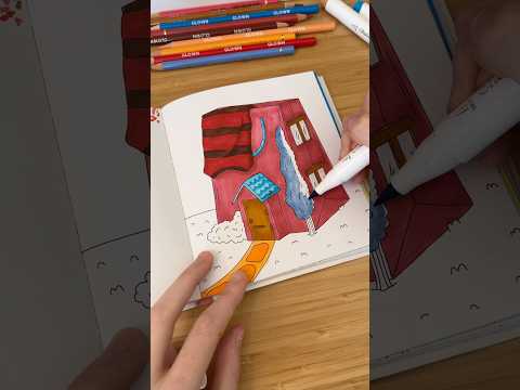 Maison aux couleurs aléatoires 😬✍️