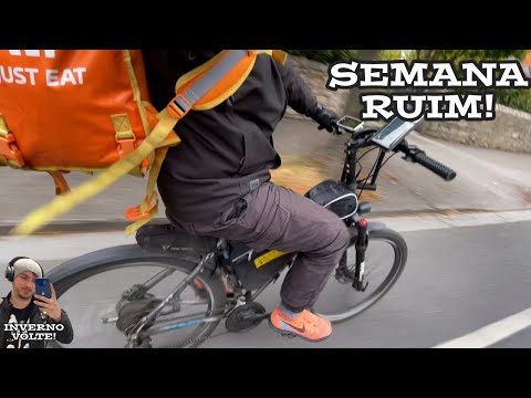 Delivery em Dublin no verão - bike eletrica quanto por semana 40 horas de trabalho.