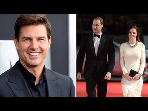 Kate Middleton et prince William, une fleur à Tom Cruise, leur rendez-vous à Leicester Square se c