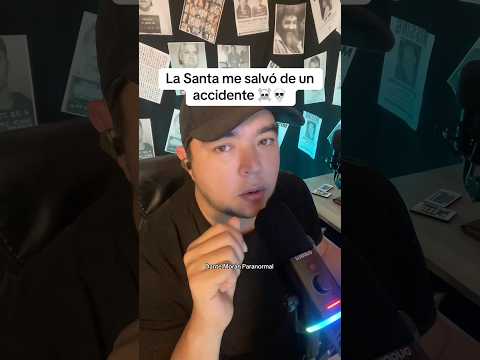 La Santa le salvó ☠️💀 #paranormal #terrorymisterio #miedo #aterrador #fantasmas