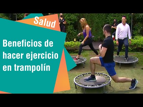Beneficios de hacer ejercicio en trampolin | Salud