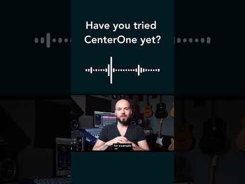 Have you tried CenterOne yet?