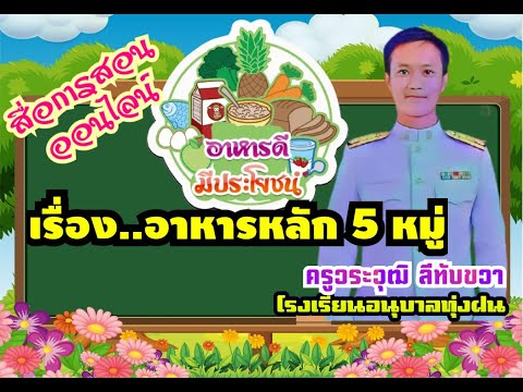 อาหาร-5-หมู่-เสียงบรรยายฉบับสิ อาหาร-5-หมู่-เสียงบรรยายฉบับสิ