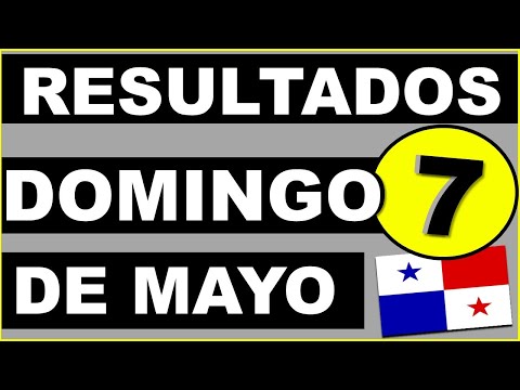 Resultados Sorteo Loteria Domingo 7 de Mayo 2023 Loteria Nacional de Panama Sorteo Dominical de Hoy