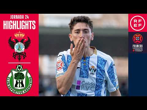 하이라이트 #프리메라 페데라시온 | 탈라베라 2-1 CD Arenteiro | 라운드 24 | 시즌 2025/2026