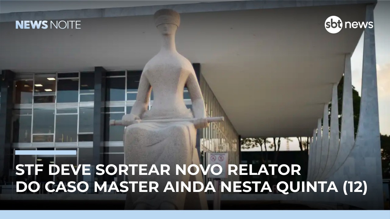 Após saída de Toffoli, STF deve sortear novo relator do caso Master ainda nesta quinta (12)