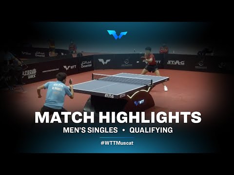 Table Tennis 🥍 Yuan Licen Vs Manav Vikash Thakkar | MS | WTT Contender Muscat 2022 (Qual)