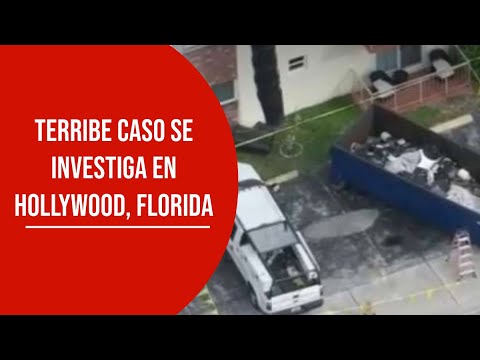 URGENTE: Investigan caso de bebé encontrado muerto en un contenedor de basura en Hollywood, Florida