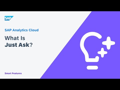What is Just Ask?: SAP Analytics Cloud