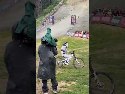 The adopted local and World Champion Loris Vergier goes fastest for the entire weekend so far! 🔥