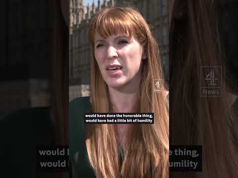 Boris Johnson should apologise to British public says Angela Rayner