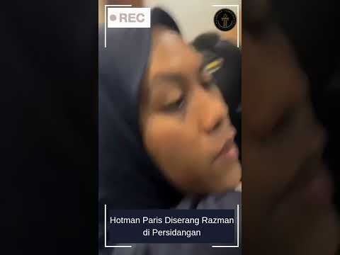 HOTMAN PARIS DISERANG RAZMAN DI PERSIDANGAN #shorts #short #hotman #razmanarifnasution