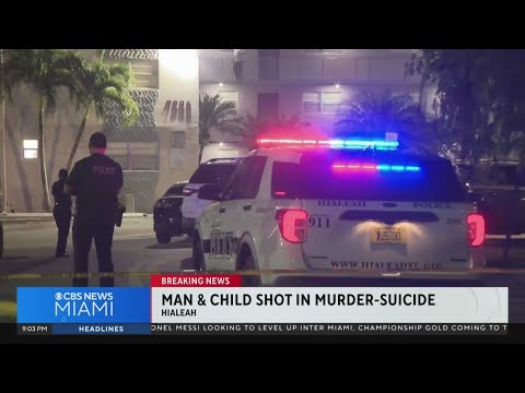 Man, child shot in murder-suicide