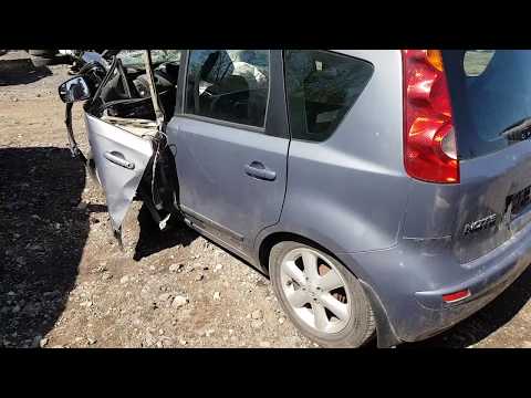 Nissan Note 2008 m dalys