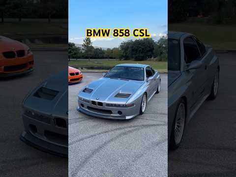 BMW 858 CSL: The 8 Series Supercar BMW Never Built