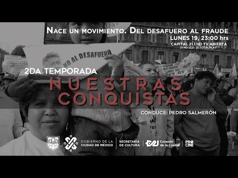 ? #EnVivo | Nuestras Conquistas??Nace un movimiento. Del desafuero al fraude.