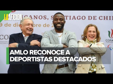 AMLO premia a atletas que participaron en Juegos Panamericanos de Santiago 2023