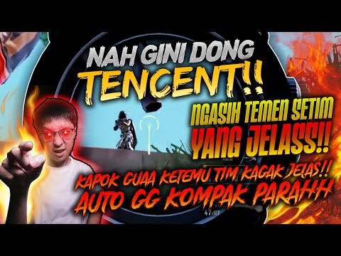 GINI DONG TENCENT!! NGASIH TEMEN SETIM YANG JELASS!! BIAR PLAYERNYA KAGAK STRESS!! | PUBG MOBILE