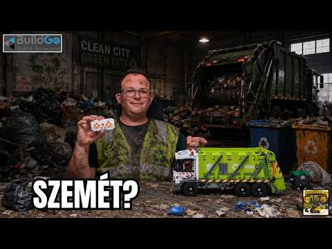 A kosz alatt kincs rejtőzik? - Reobrix 22022 Compressed Garbage Truck bemutató - BuildGo