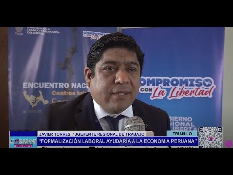 Trujillo: “Formalización laboral ayudaría a la economía peruana”