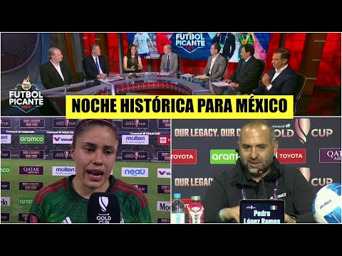 MÉXICO HACE HISTORIA en la COPA ORO W y así REACCIONARON los protagonistas | Futbol Picante