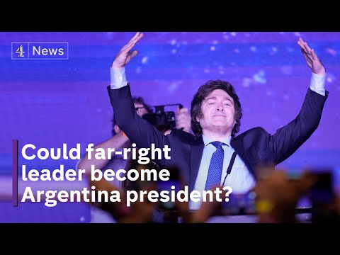 Far-right populist Javier Milei takes shock lead in Argentina primary election