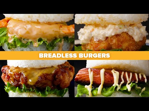 Bread-less Burger Recipes