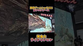【TGS2026】カプコンブース 会場の様子✨モンハン多め！ #東京ゲームショウ2026 #capcom #monsterhunter #s